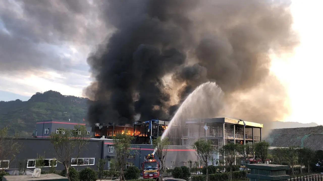 Kina eksplozija