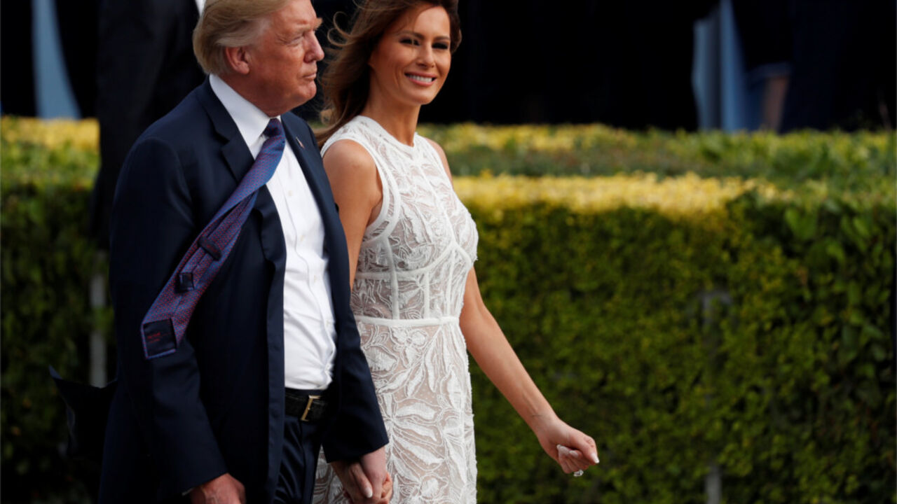 Donald Tramp i Melanija Tramp