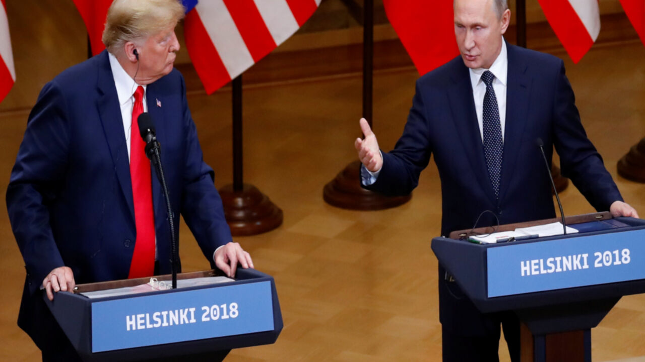 Donald Tramp i Vladimir Putin