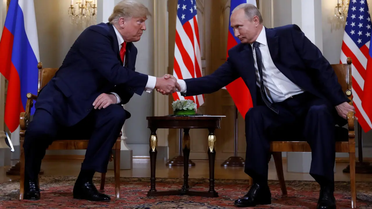 Donald Tramp i Vladimir Putin