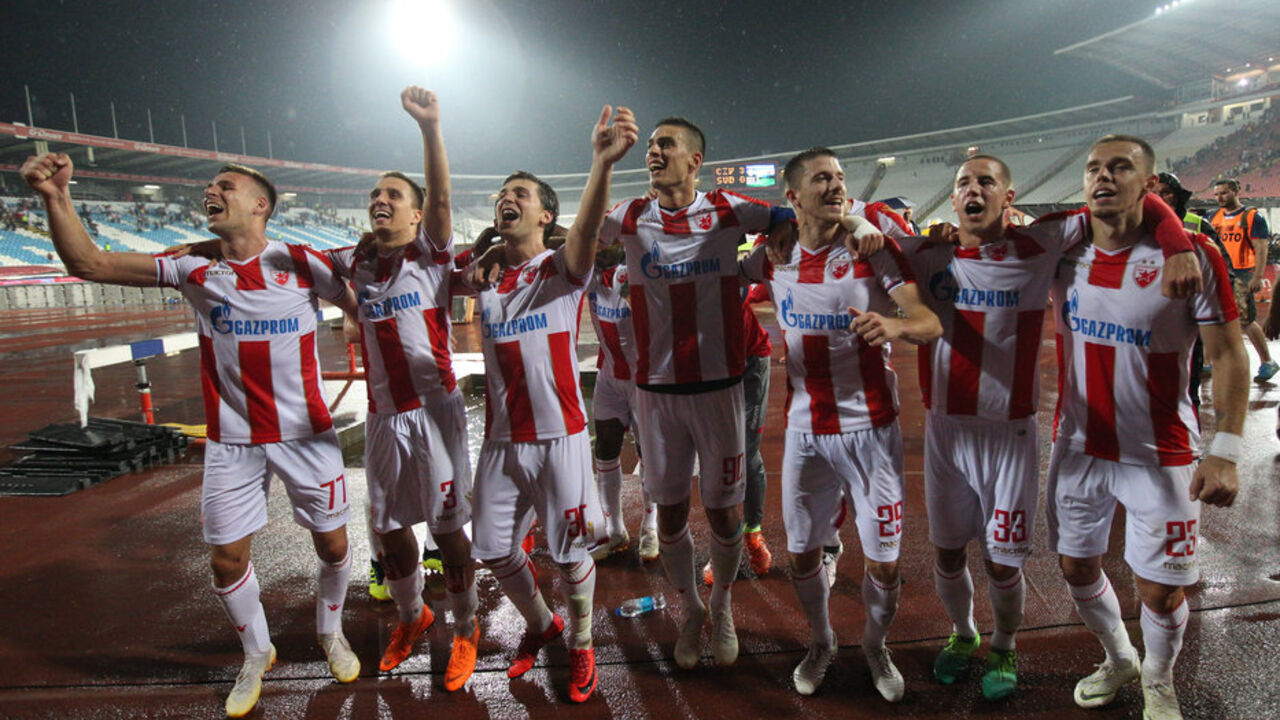Fudbaleri Crvene zvezde