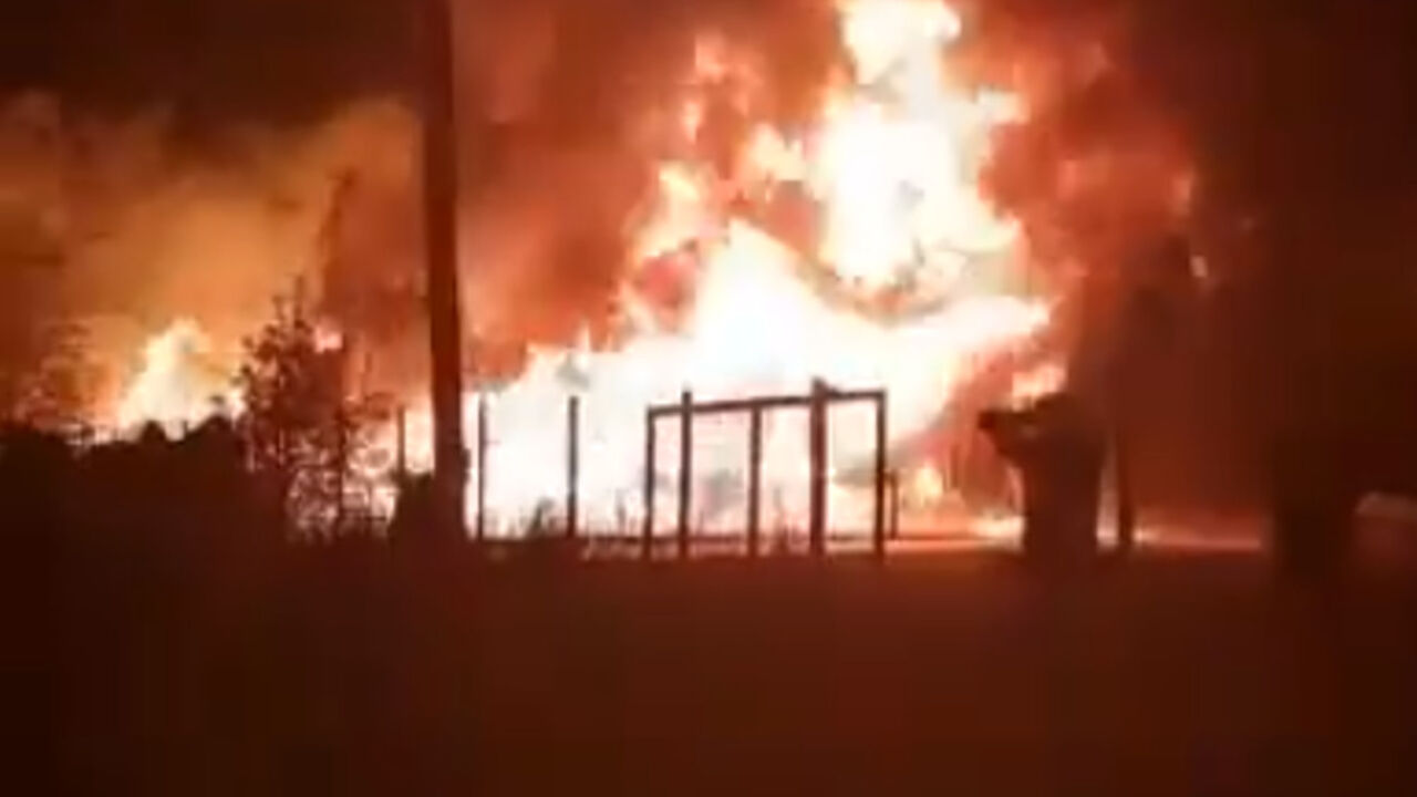 Požar u Zemunu