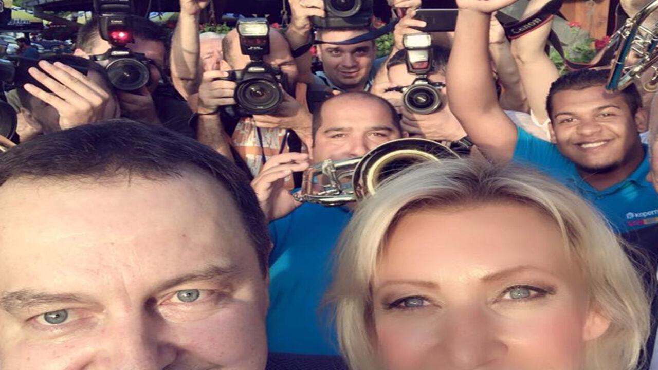 Marija Zaharova i Ivica Dačić