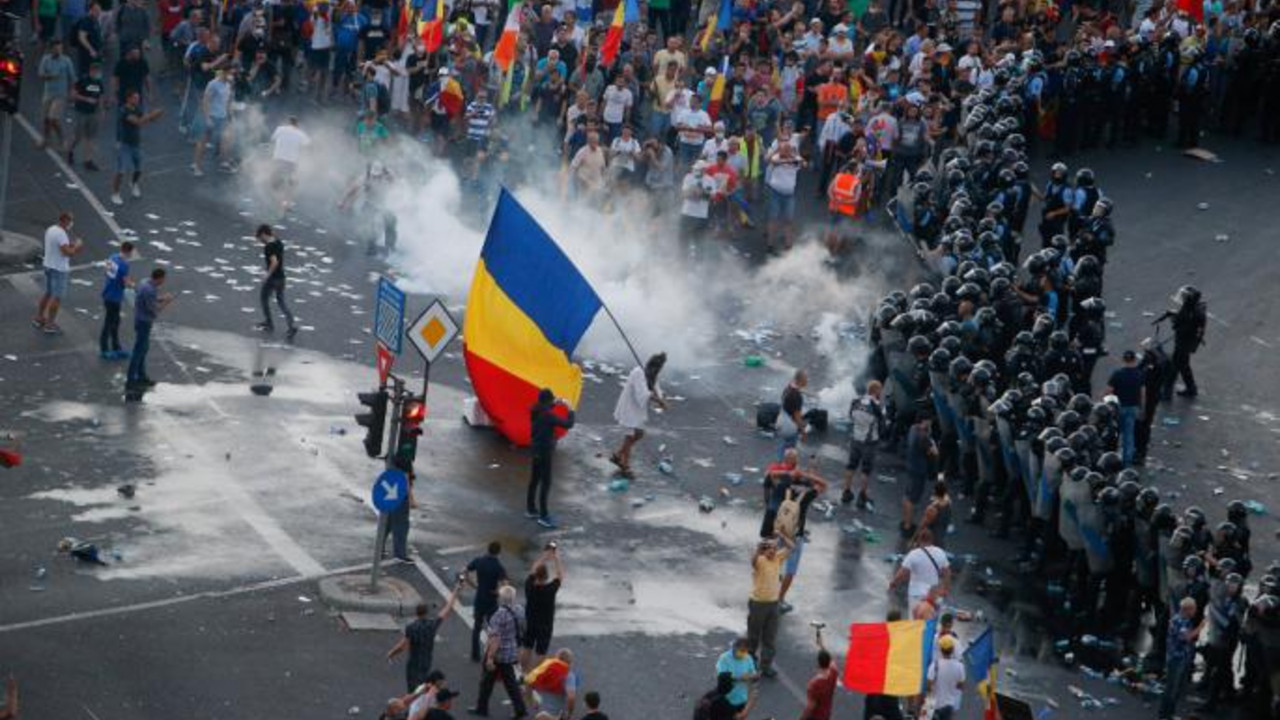 Rumunija protesti 
