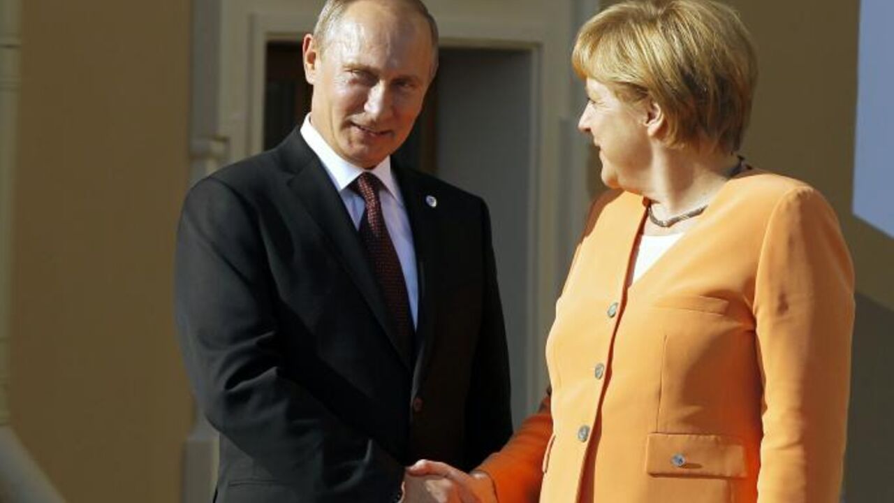 Putin i Merkel