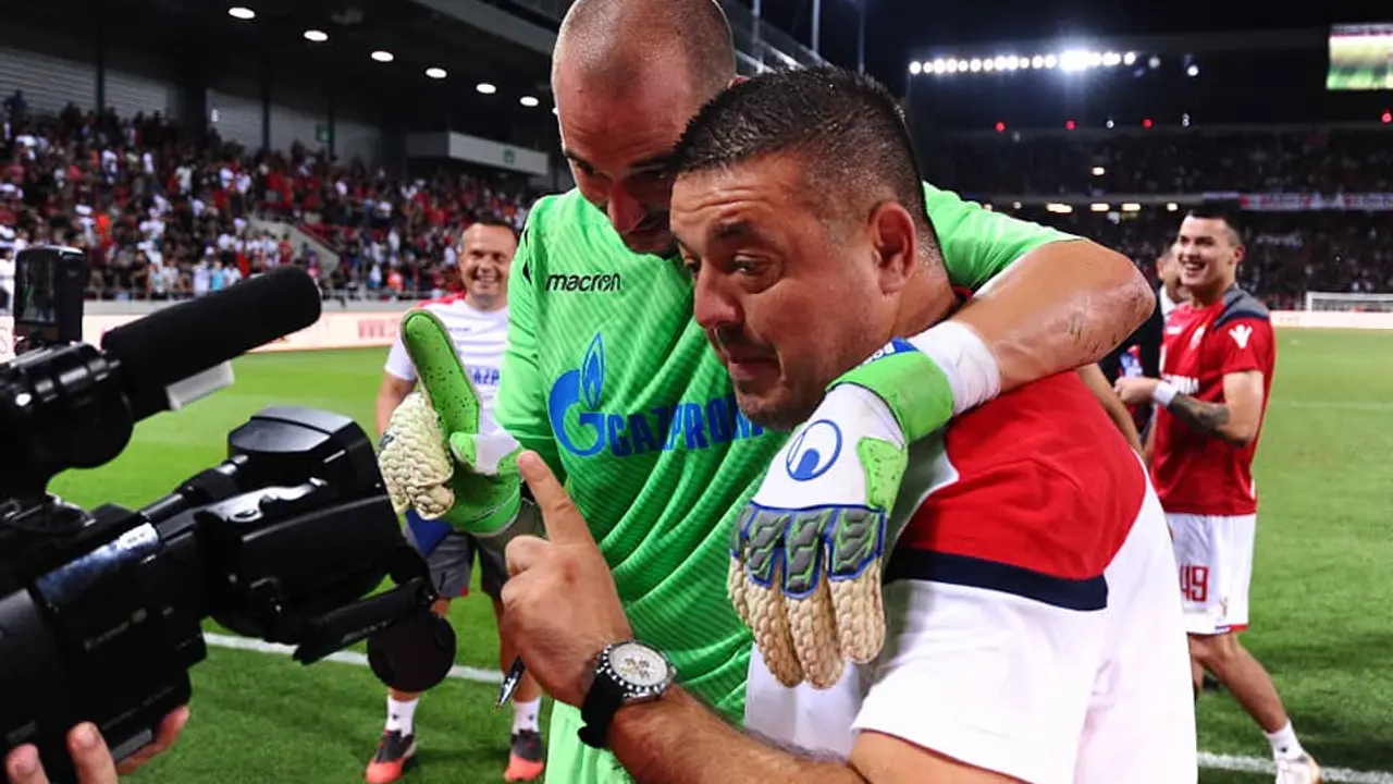 Milan Borjan i Milan Kosanović