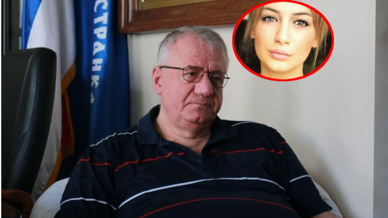 Vojislav Šešelj i Sara Vidak
