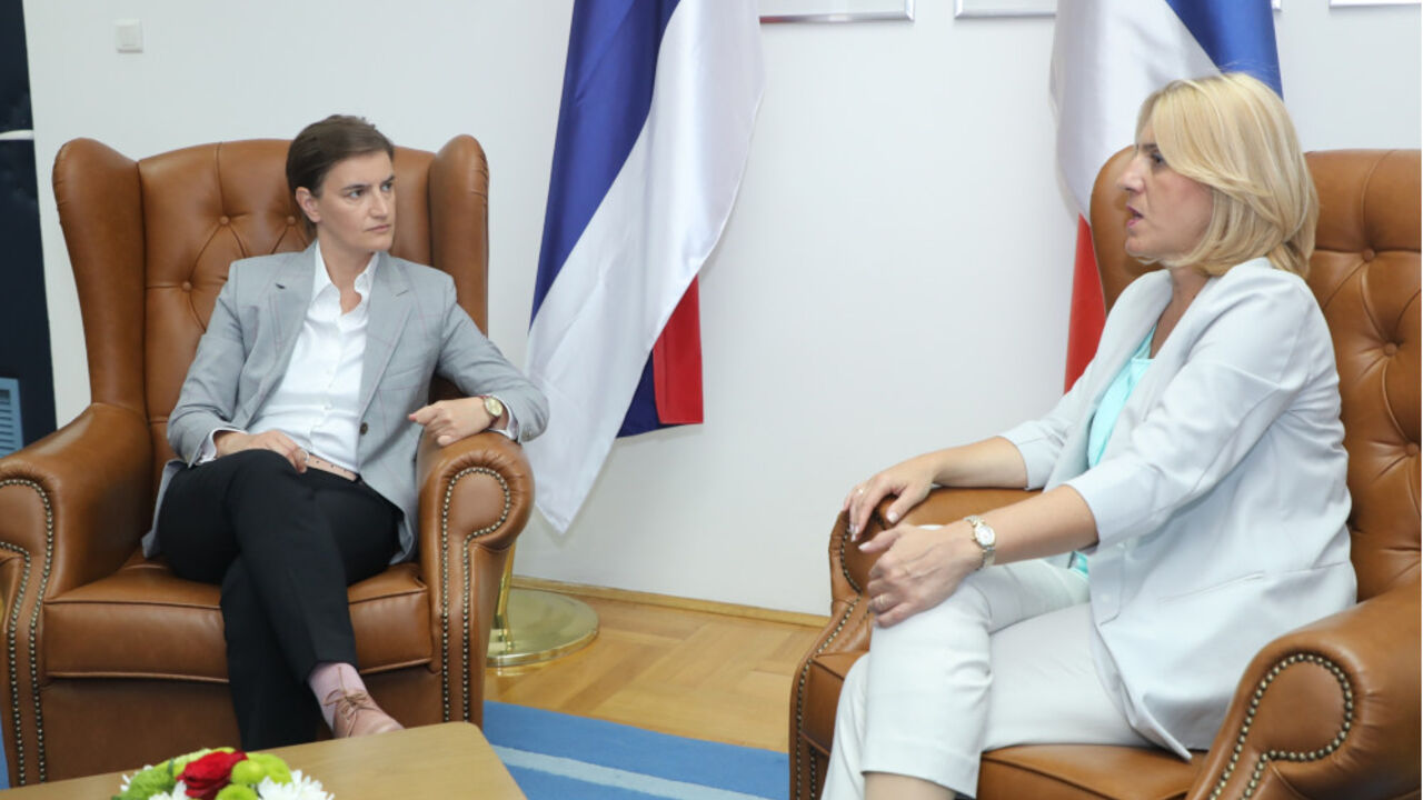 Ana Brnabić i Željka Cvijanović