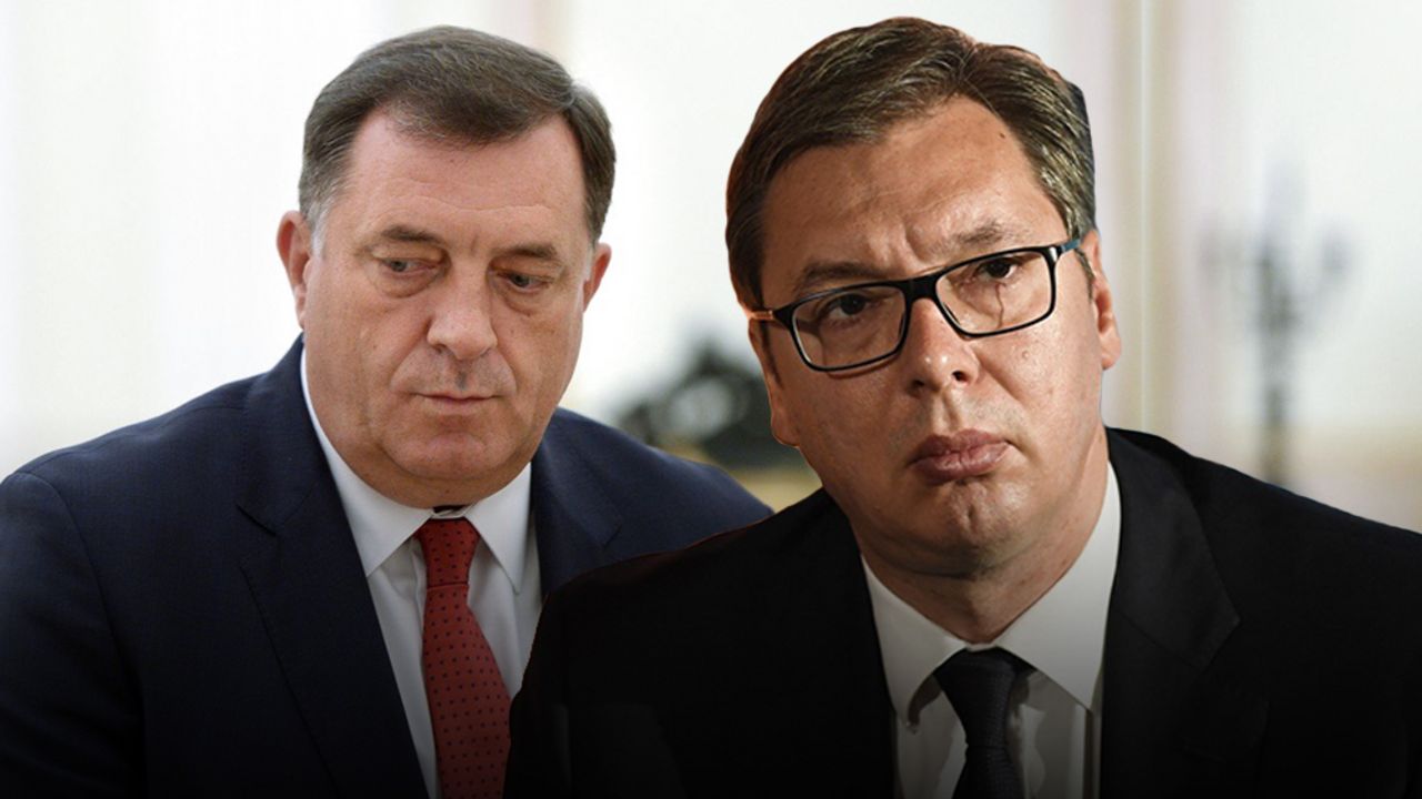Aleksandar Vučić Milorad Dodik