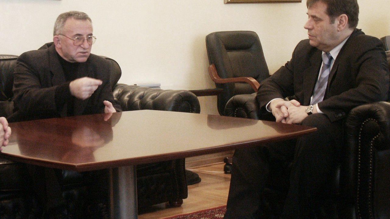 Vladimir Lazarević i Vojislav Koštunica