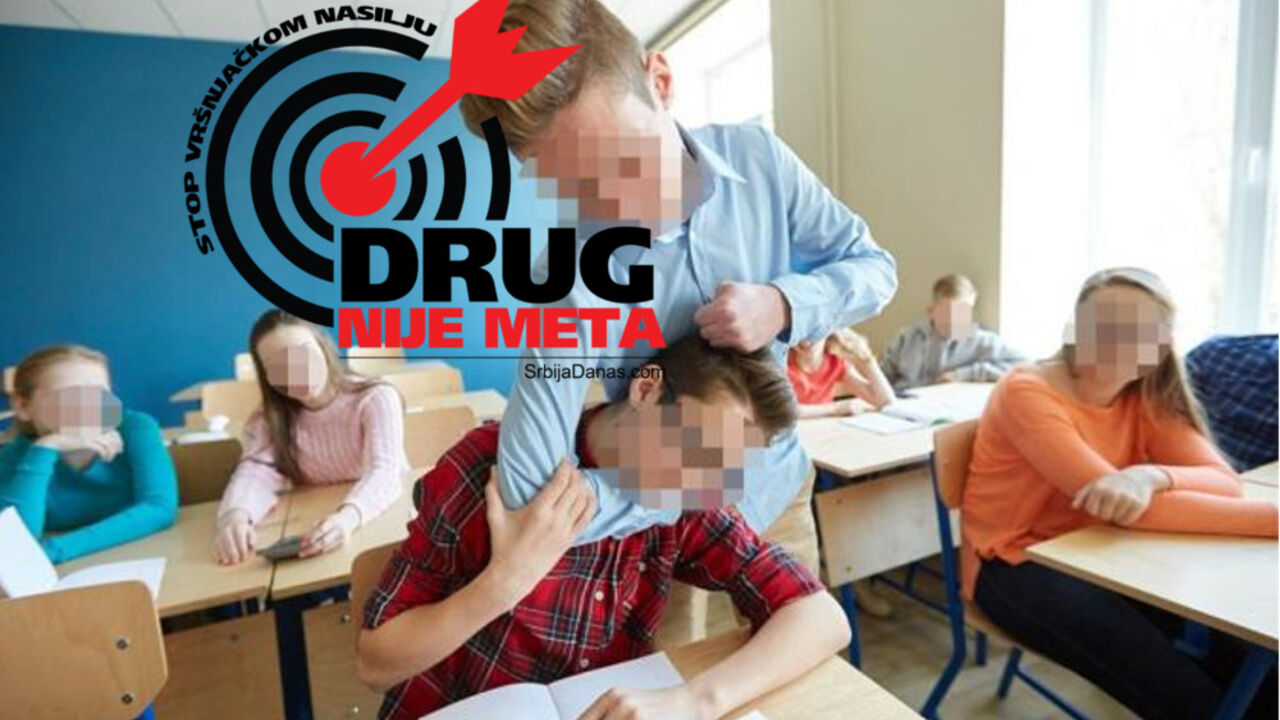 Drug nije meta, vršnjačko nasilje, škola, tuča, dečaci, učenici