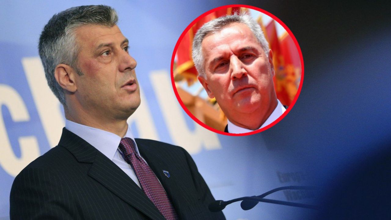 Hašim Tači Milo Đukanović