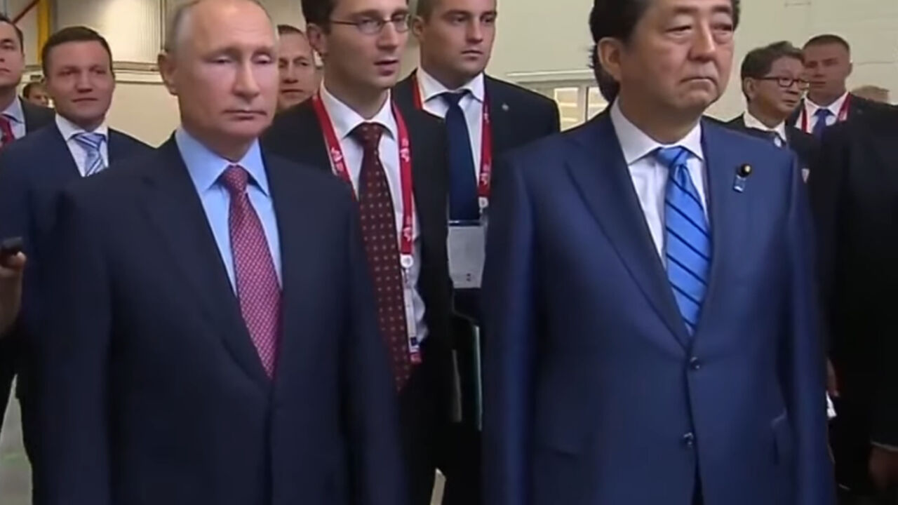 Vladimir Putin i Šinzo Abe