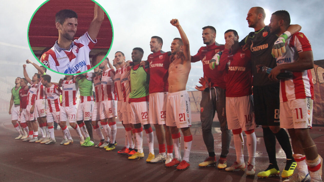 Novak Đoković, FK Crvena zvezda