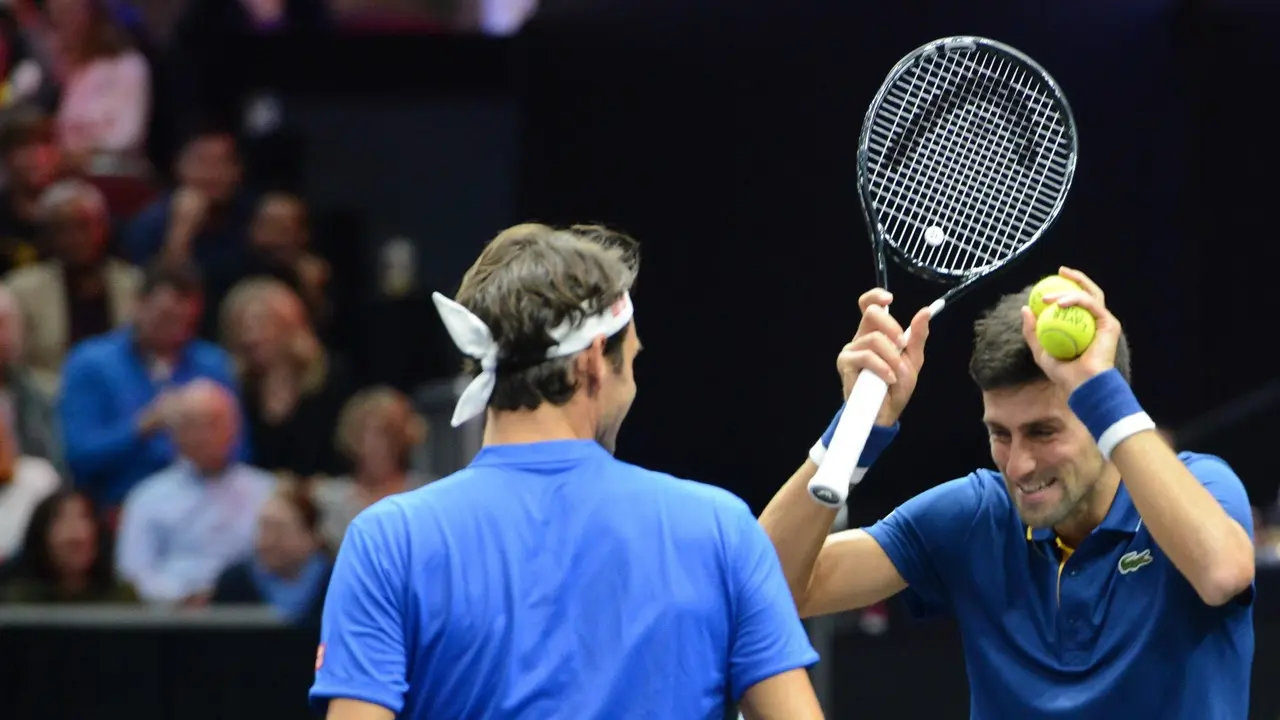 Novak Đoković i Rodžer Federer