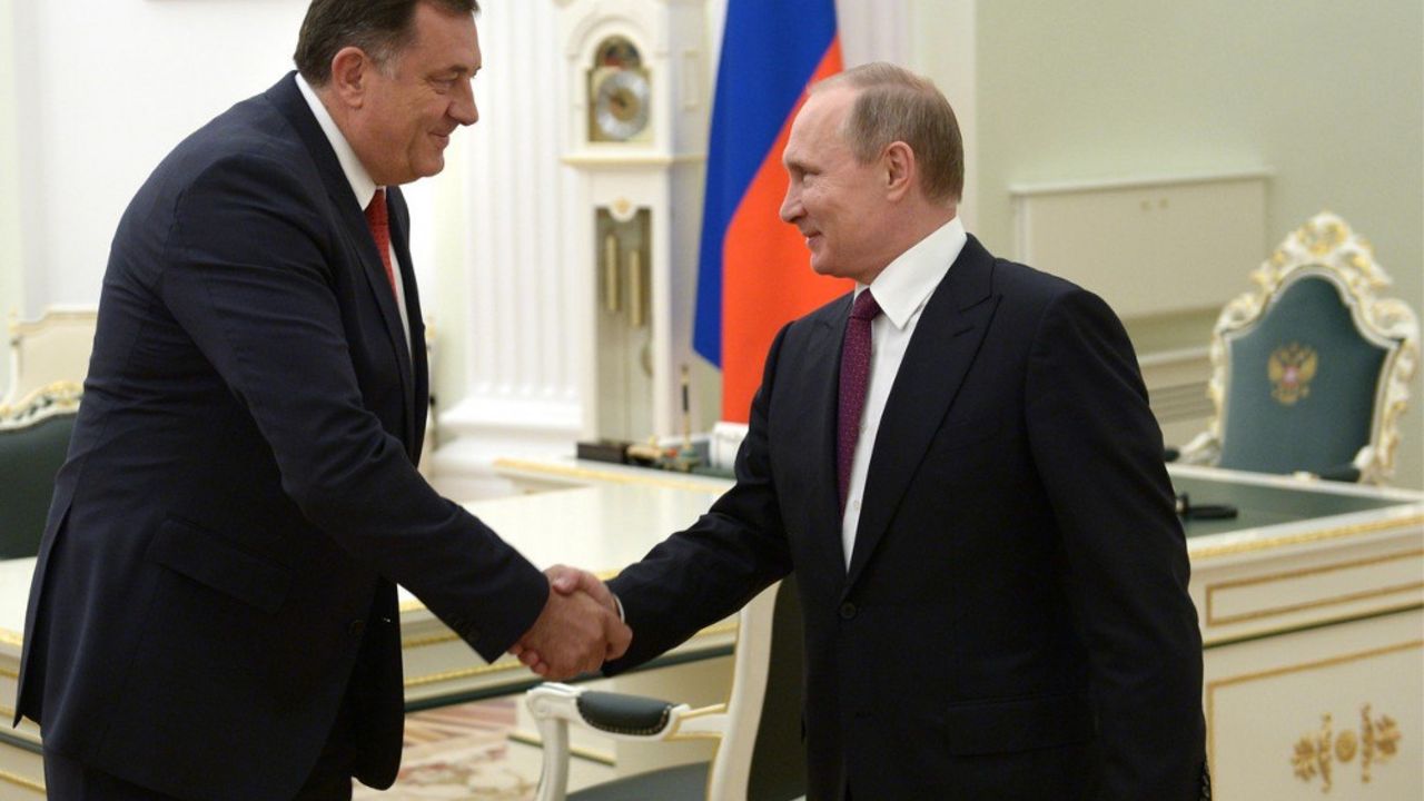Milorad Dodik Vladimir Putin 