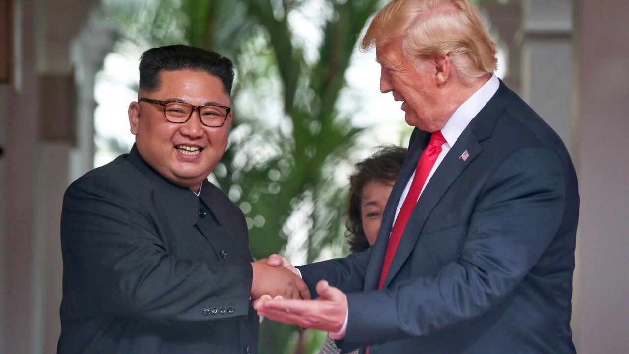 Donald Tramp i Kim Džong Un