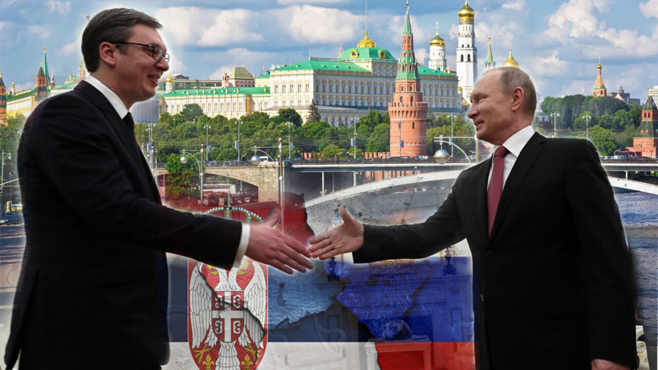 Aleksandar Vučić i Vladimir Putin