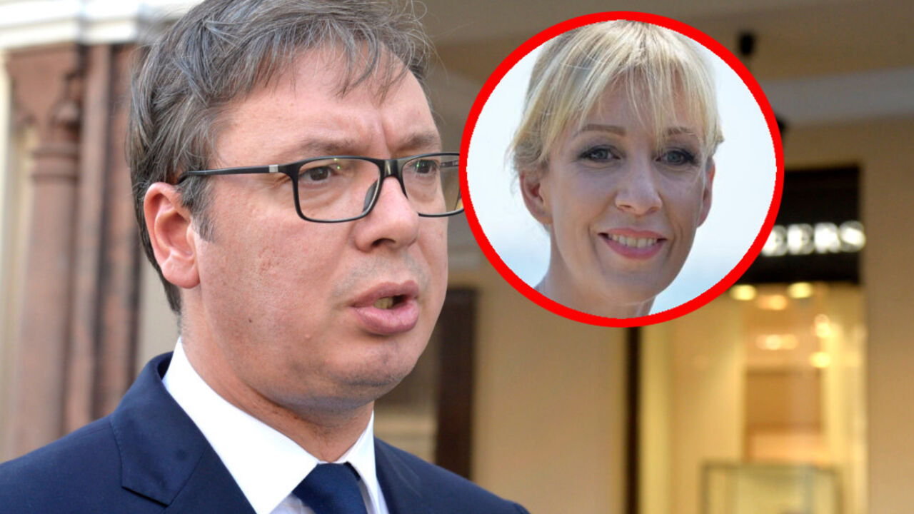 Aleksandar Vučić i Marija Zaharova