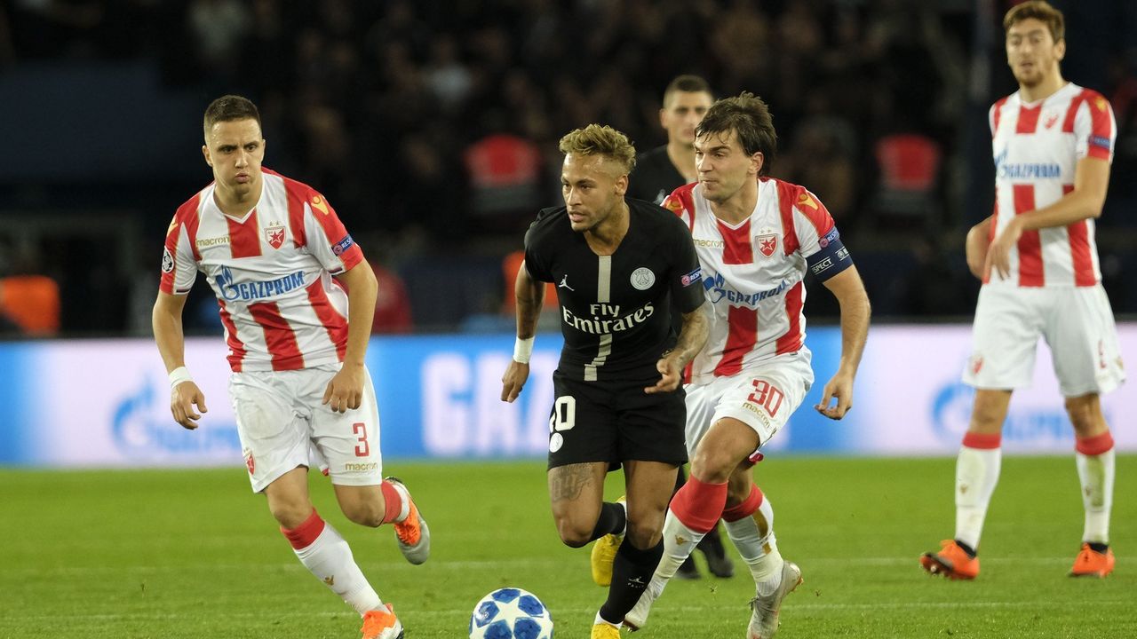 FK Crvena zvezda, FK PSŽ