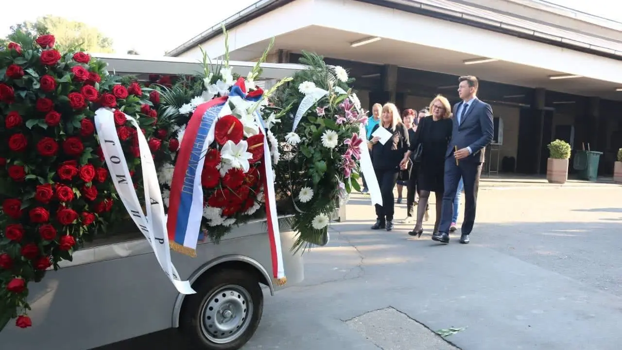 Sahrana Negoslava Stankovića