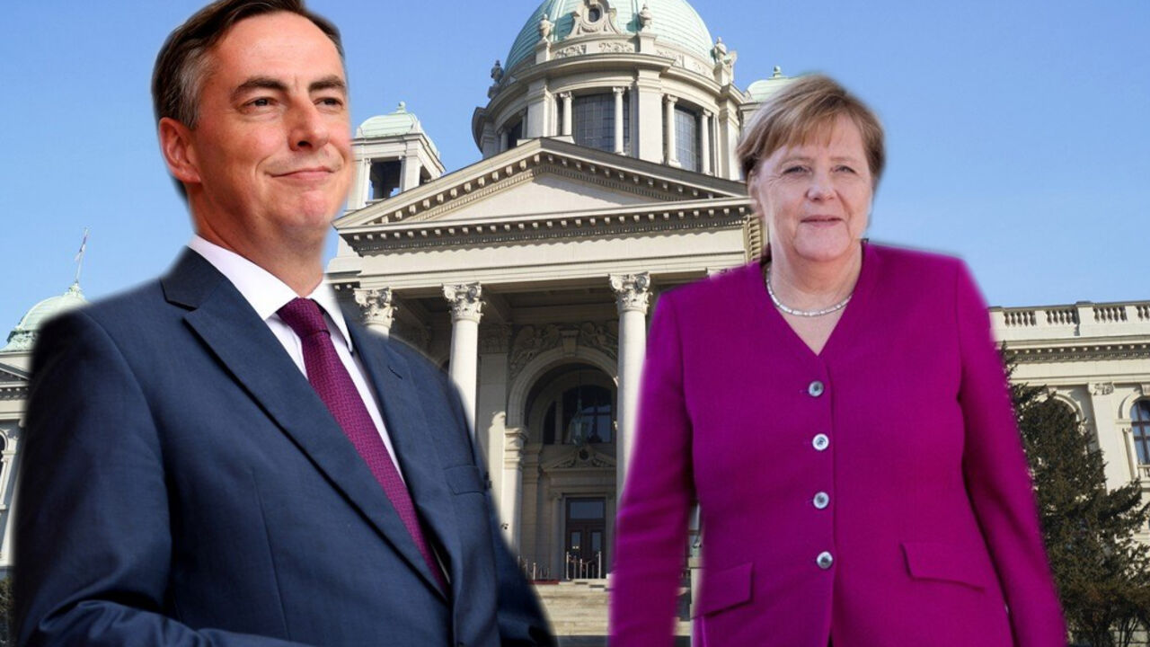 Angela Merkel, Dejvid Mekalister