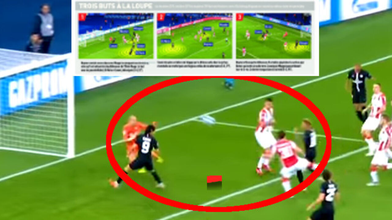 Drugi gol PSŽ-a protiv Crvene zvezde
