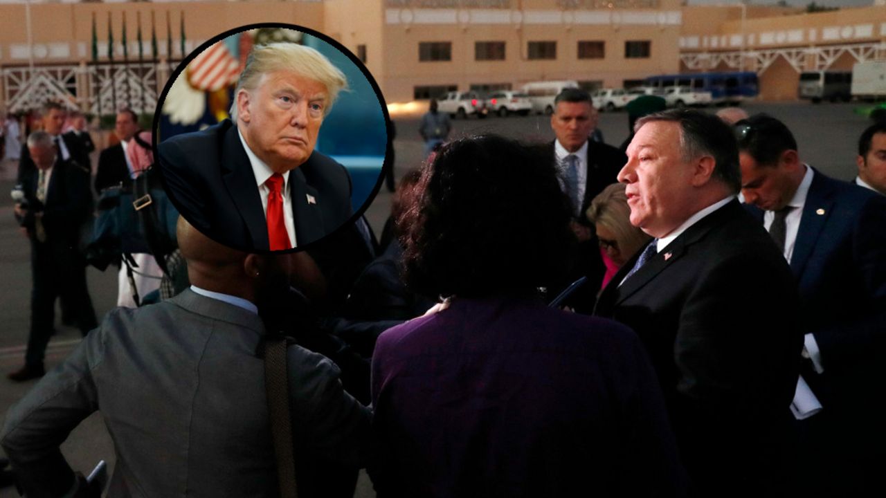 Domald Tramp, Majk Pompeo