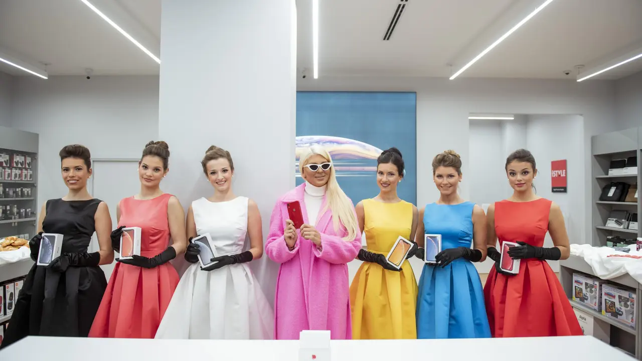 Jelena Karleuša sa novim Ajfonom