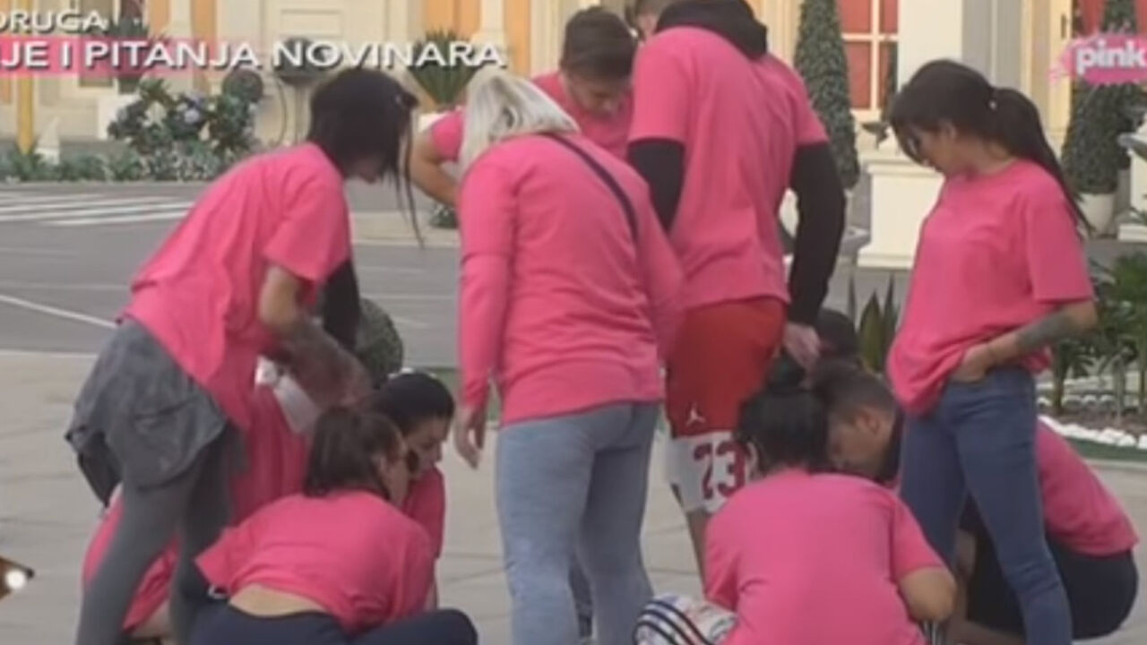 Zadrugari igraju igru