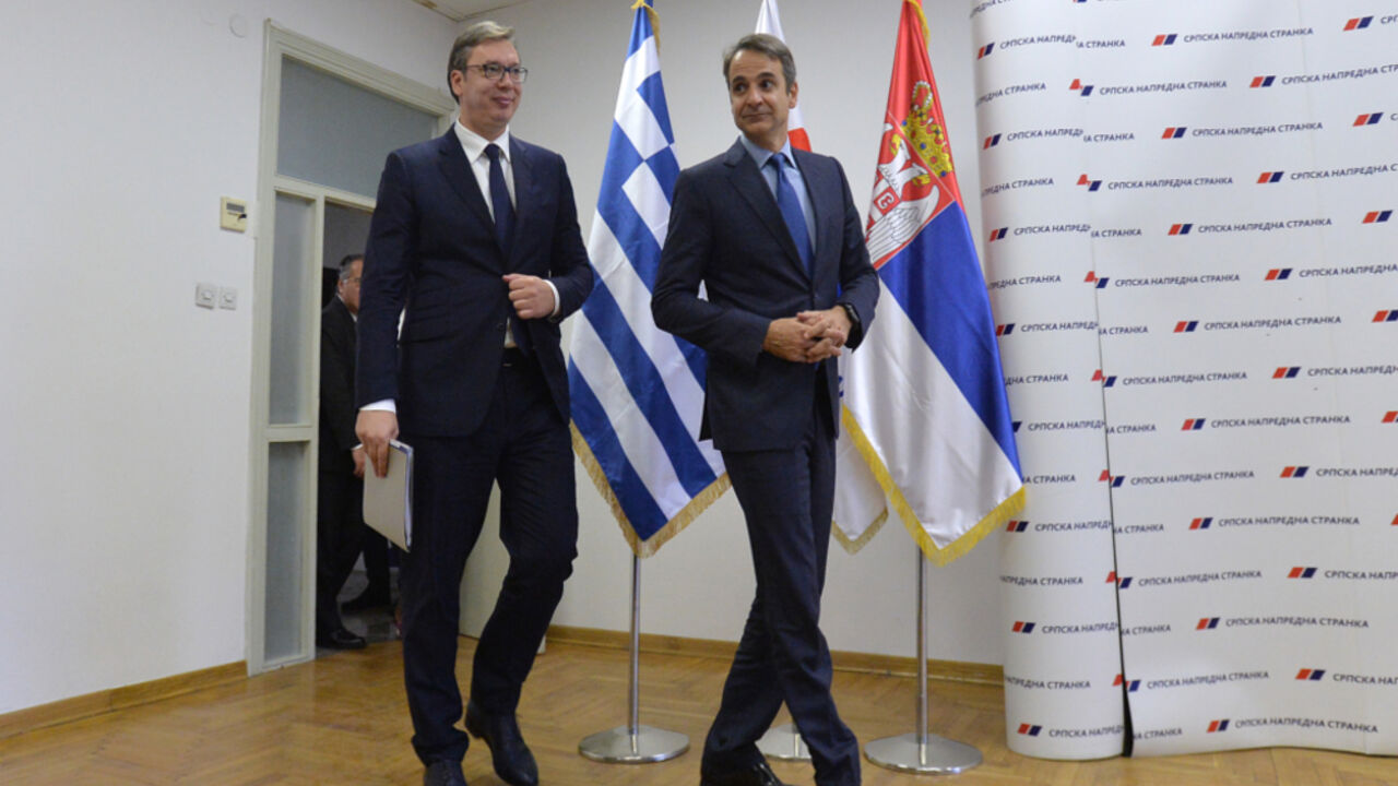 Aleksandar Vučić, Kirijakos Micotakis