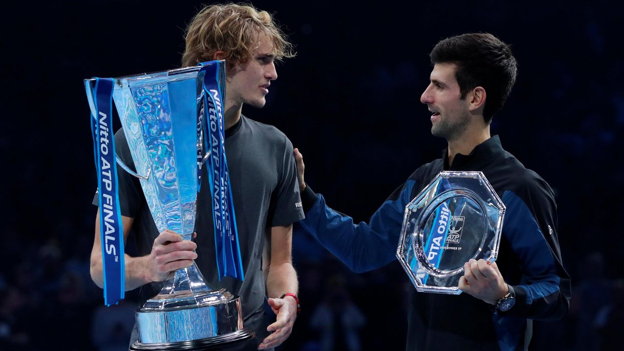 Aleksander Zverev i Novak Đoković