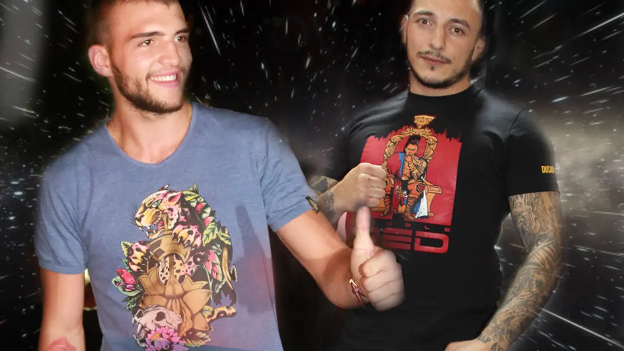 Veljko Ražnatović, Dušan Džakić