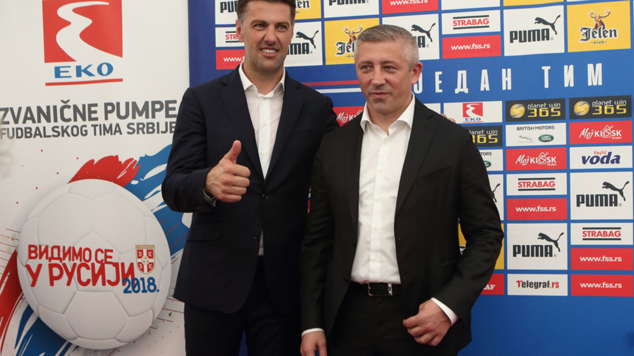 Slaviša Kokeza i Mladen Krstajić