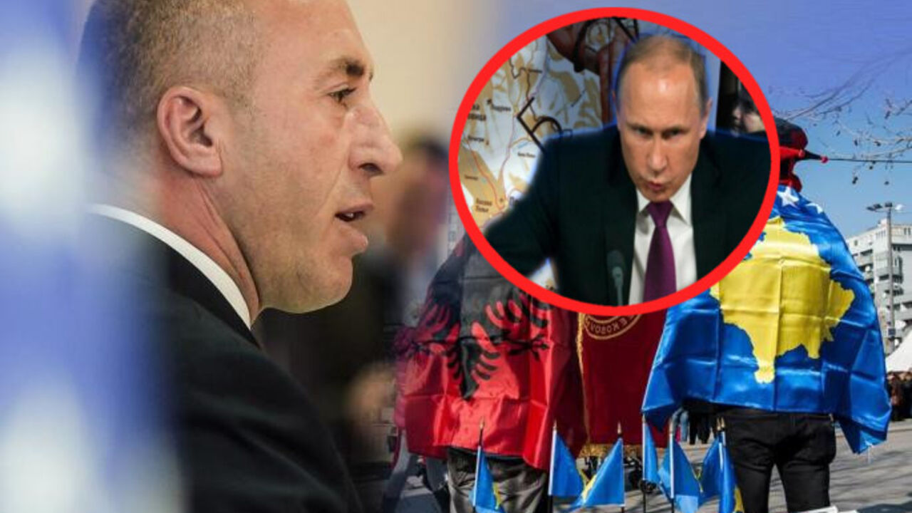 Ramuš Haradinaj, Vladimir Putin