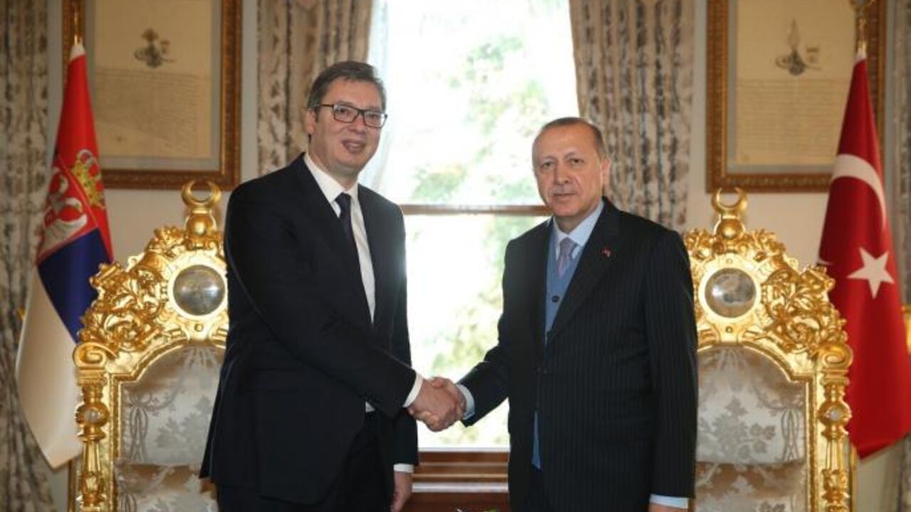 Erdogan, Vučić