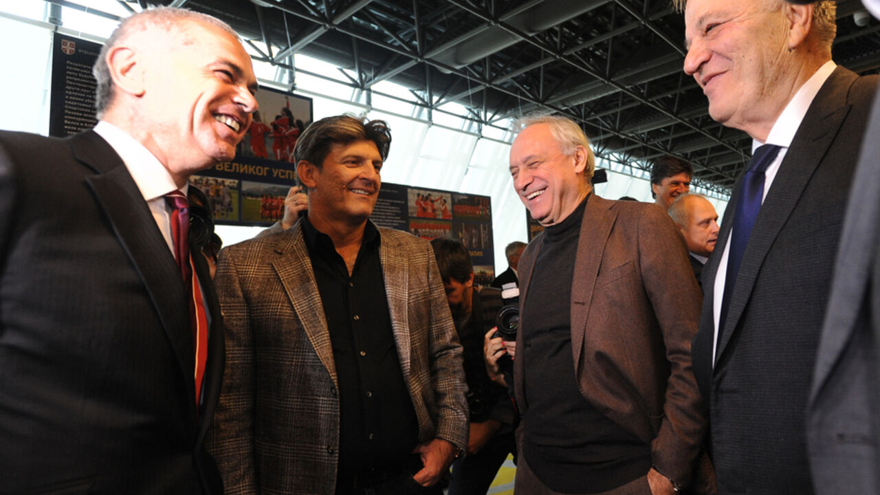 Zvezdan Terzić, Dragan Simović, Milorad Vučelić i Tomislav Karadžić