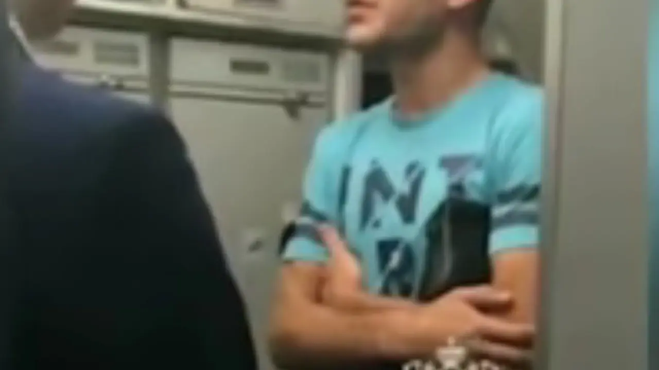 Sportista u avionu