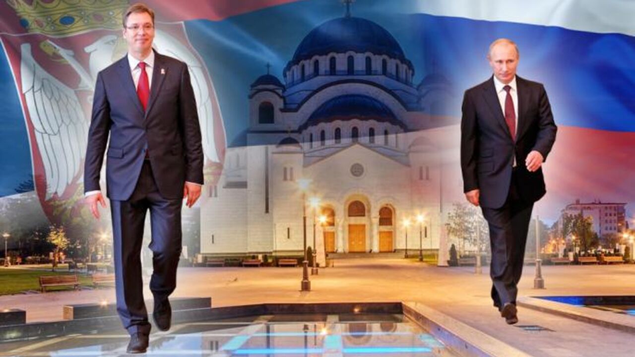 Aleksandar Vučić i Vladimir Putin