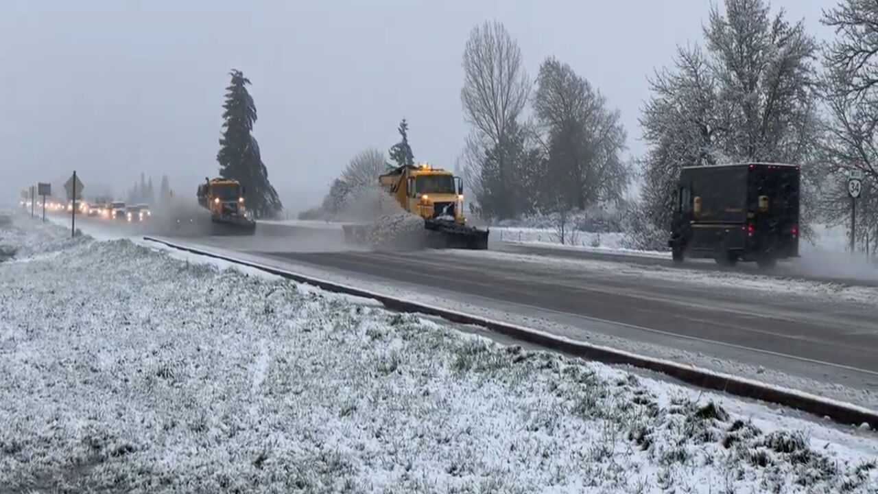 snežna oluja u Kaliforniji
