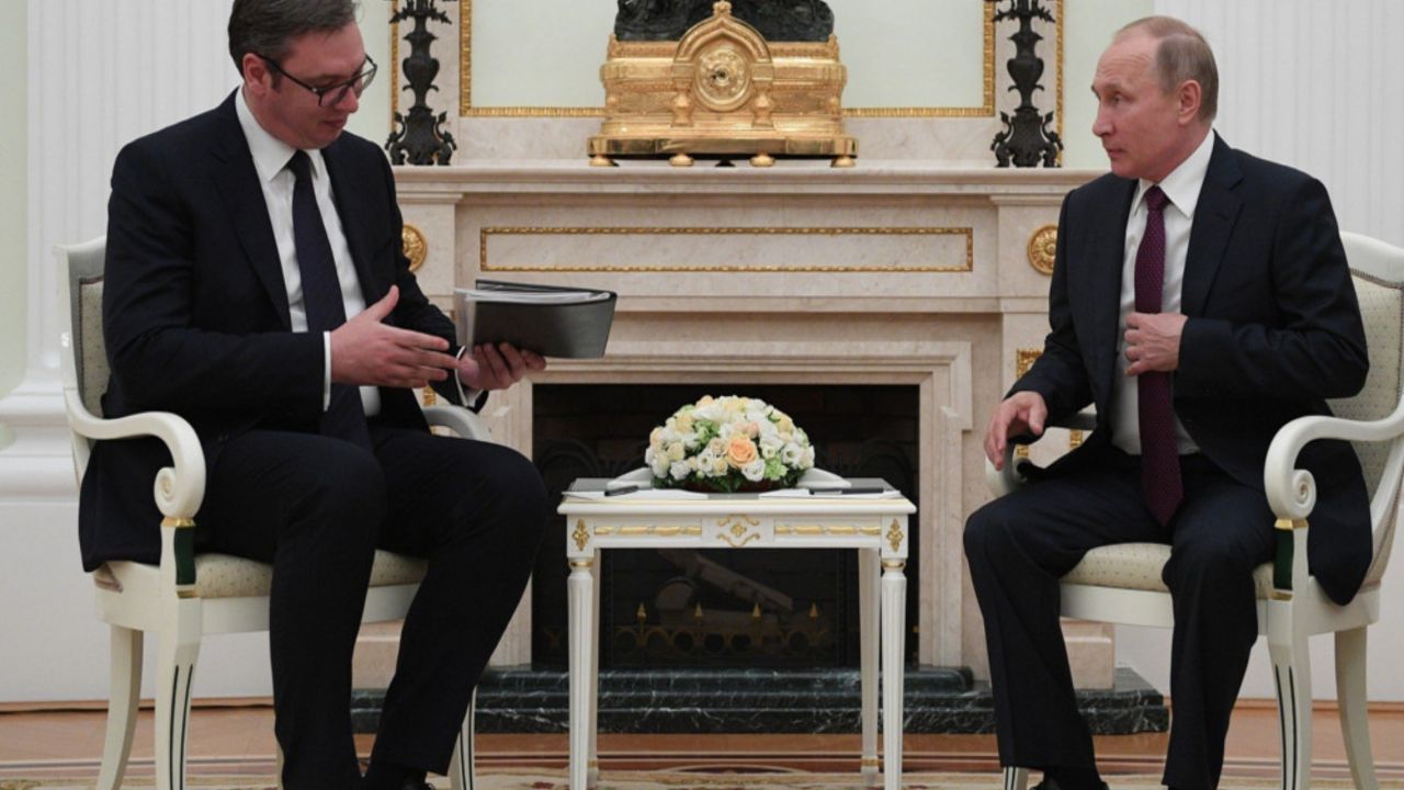 Aleksandar Vučić i Vladimir Putin