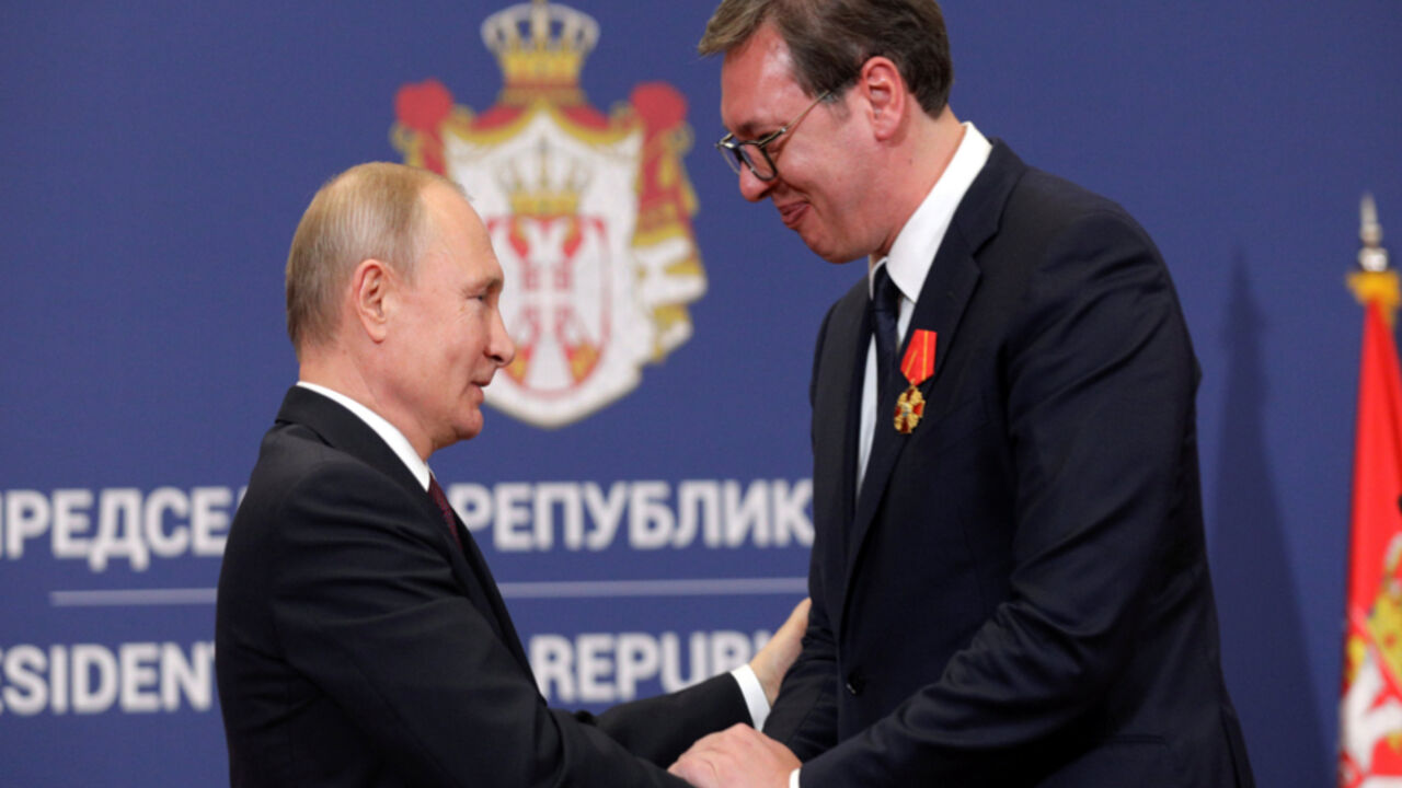 Aleksandar Vučić, Vladimir Putin