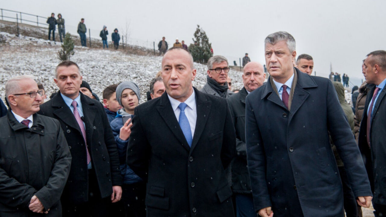 Ramuš Haradinaj i Hašim Tači