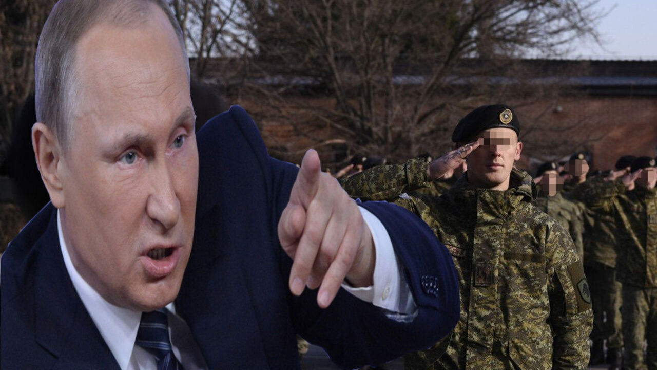 Vladimir Putin i vojska Kosova