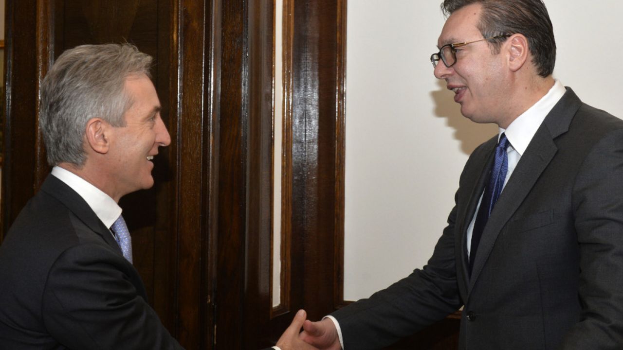 Aleksandar Vučić se sastaje sa Jurijem Leankom