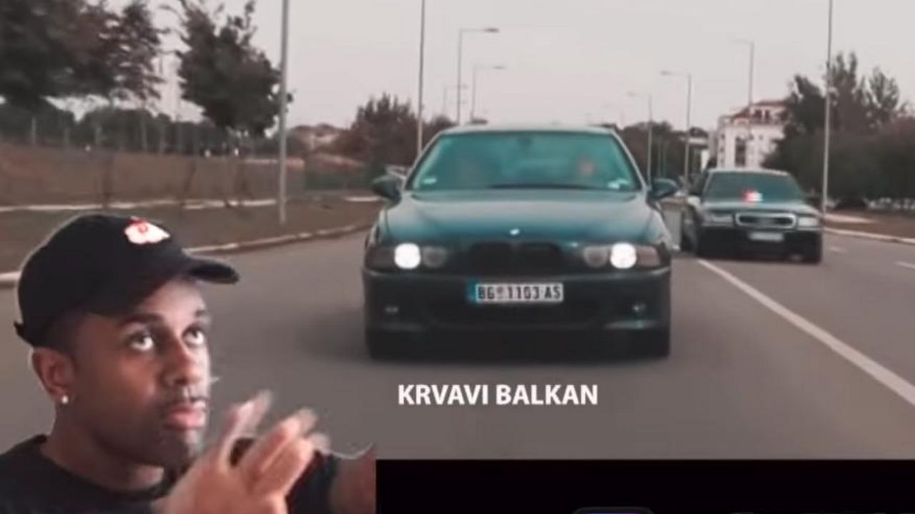 Crnac sluša srpski rep