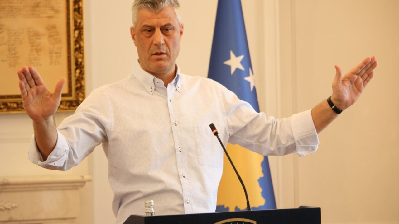 Hašim Tači, zahtev SAD
