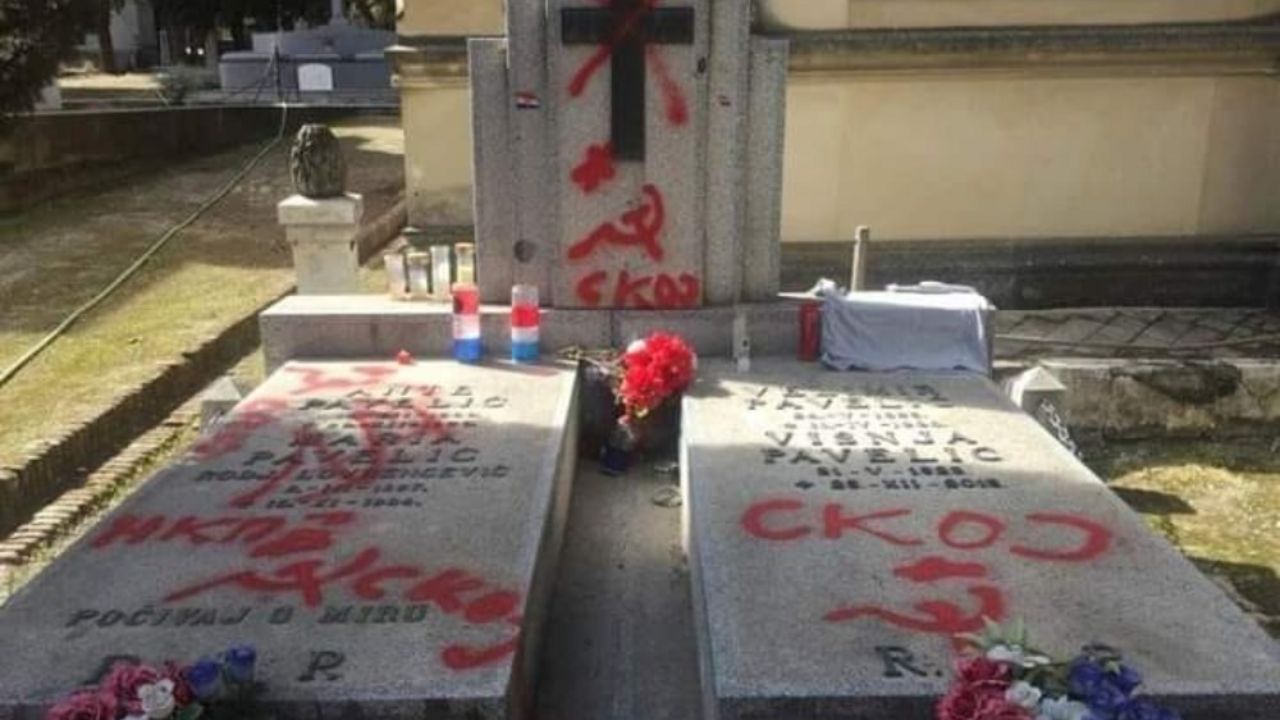 išaran grob Ante Pavelića