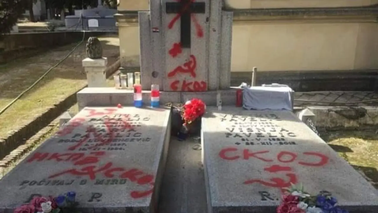 išaran grob Ante Pavelića