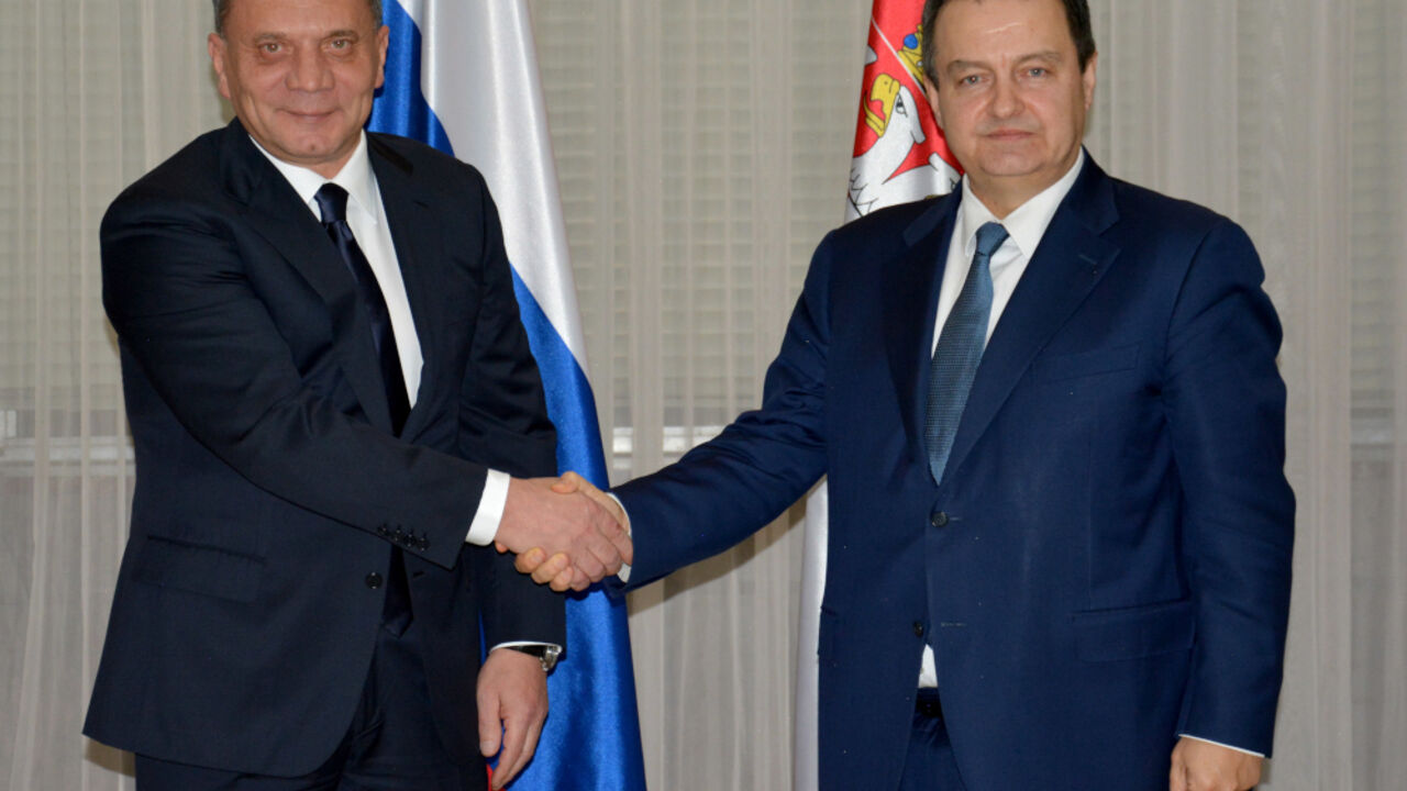 Ivica Dačić i Jurij Borisov